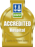 DNV Accredited Hospital-Quality & Patient Safety Seal